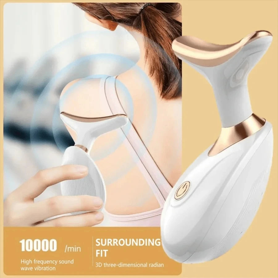 🎀 Ergonomic Dolphin-Tail Design ANTI-AGING portable face lifter💆♀️