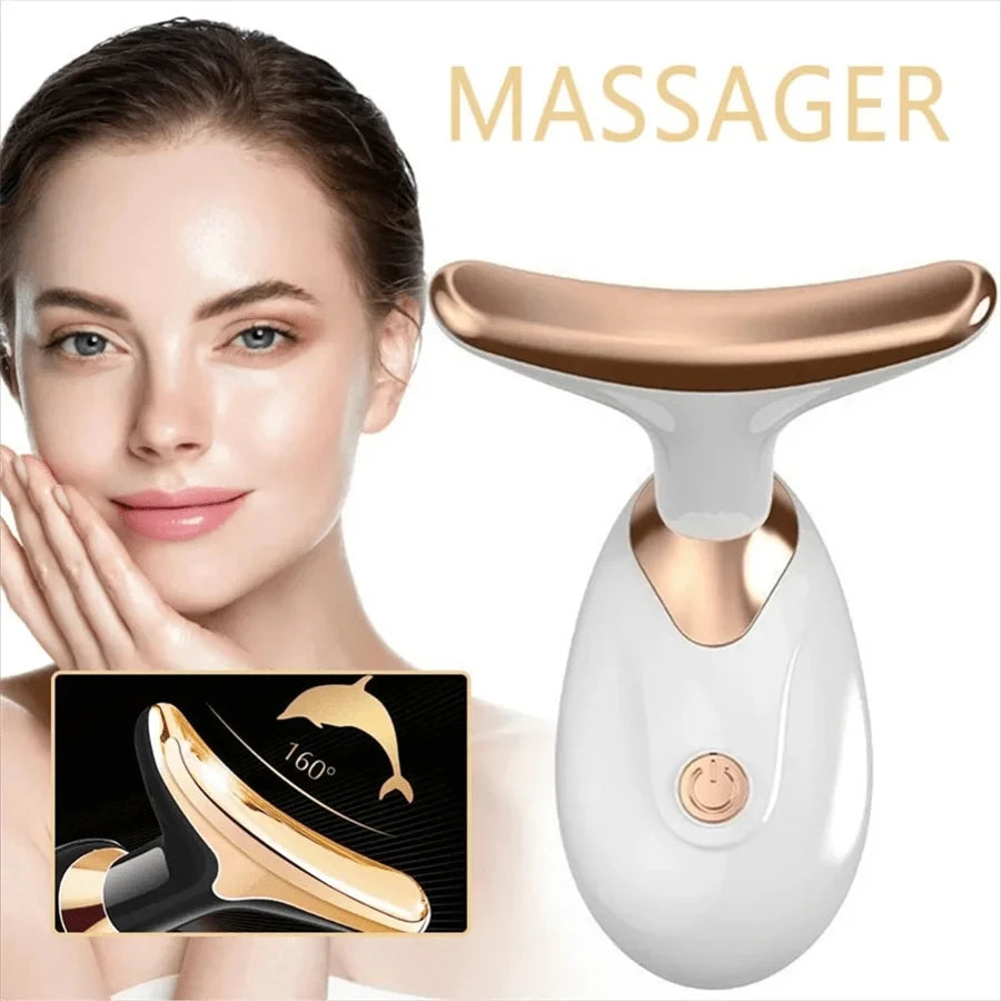 🎀 Ergonomic Dolphin-Tail Design ANTI-AGING portable face lifter💆♀️
