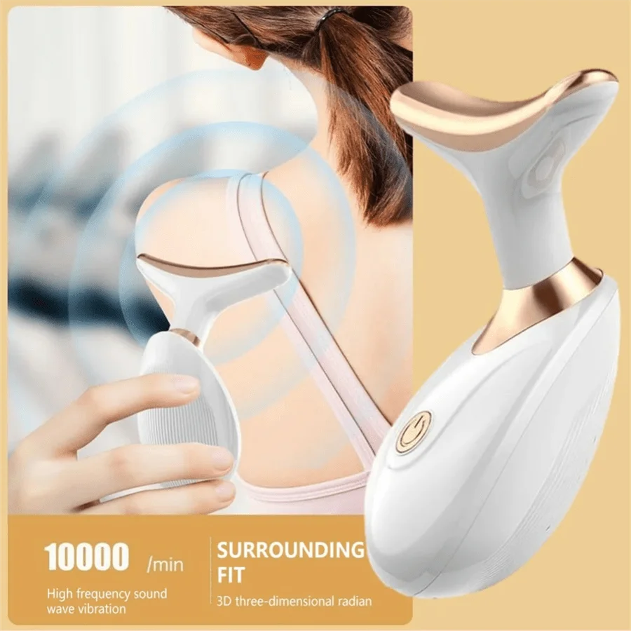 🎀 Ergonomic Dolphin-Tail Design ANTI-AGING portable face lifter💆♀️