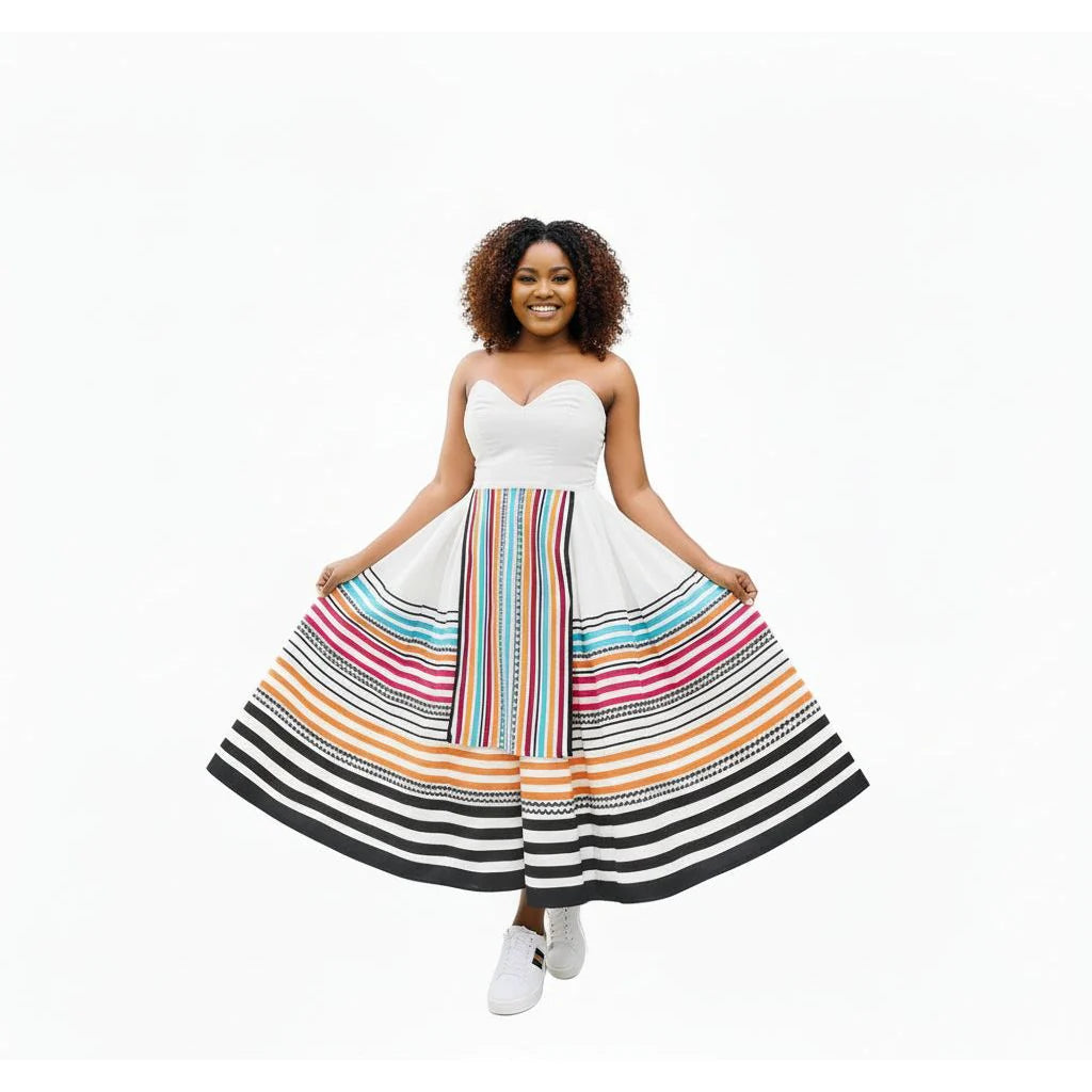 💃 Traditional Boobtube Sweetheart Dress 👗